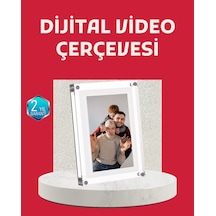 Kompakt Tasarımlı 7 İnç Dijital Fotoğraf Çerçevesi Modern Ve Şık Görünüm
