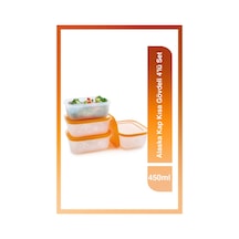 Tupperware Alaska Kap Kısa Gövdeli 4'lü Set 450 ml