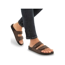 Muya Roma Anatomik Dört Mevsim Erkek Terlik Kahve 43