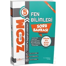 5. Sınıf Fen Bilimleri Zoom Soru Bankası Günay  Yayınları