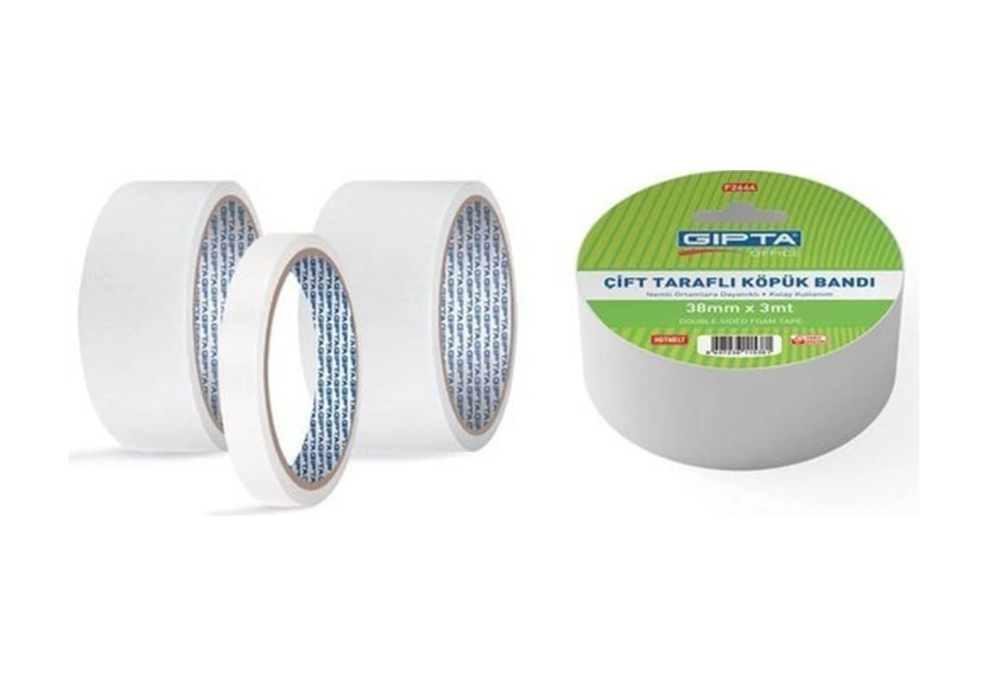 Bant - Çift Taraflı Köpük Montaj Bandı 25mmx3mt Diğer