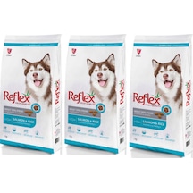 Reflex Balıklı ve Pirinçli Yetişkin Köpek Maması 3 x 3 KG