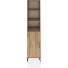 Hyperion Dolap 4 Raflı Tek Kapaklı 44x44x195 Çam-çam Çam