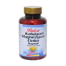 Balen Kalsiyum Magnezyum Çinko Kapsülü Takviye Gıda 709mg 90 Adet