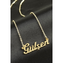 Gülşen - 521 - İsimli - Csmo-tex - Kolye -sarı altın
