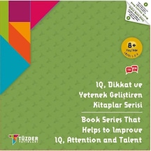 9'Lu Set 8+ Yaş / Iq Dikkat Ve Yetenek Geliştiren Kitaplar Serisi
