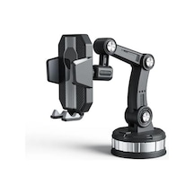Coofbe Süper Vantuzlu Teleskopic Ayarlanabilir Ön Cam Araç Tutucu Torpido Üstü Araç Telefon Tutucu