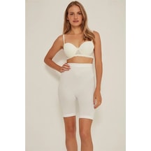 Ang Butik Beyaz Mı 3005 Soft Uzun Paçalı Boxer Korse