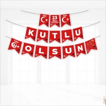 23 Nisan Kutlu Olsun Flama - 2,70 Mt Standart