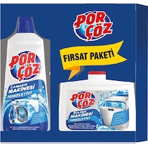 Porçöz Bulaşık Makinesi Temizleyici 250 ML + Çamaşır Makinesi Temizleyici 400 ML