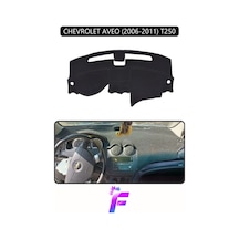 Chevrolet Aveo 2006-2011 Araca Özel Torpido Örtüsü Ön Göğüs Kılıfı Tam Koruma Tam Uyum D54