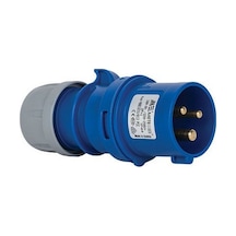 Mete Enerji 3x16a. Ip44 Düz Fiş Vidalı Bağl. 406101v