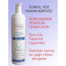 Edwol Tazeleyici ve Nemlendirici Yüz Temizleme Köpüğü 200 ML