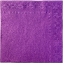 Servis Peçete Mor 33x33 Cm - 20 Adet