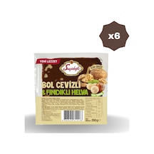 Seyıdoglu Bol Cevızlı Fındıklı Helva 350 Gr - 6 Adet