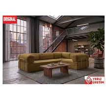 Herev Max 300x200 Kk Köşe Koltuk Takımı / Fitilli Kadife Kumaşlı Şark Köşe Hardal Herev Max 300x200 Kk Köşe Koltuk Takımı / Fitilli Kadife Kumaşlı Şark Köşe Hardal