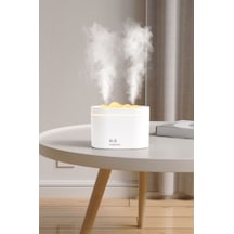 H2o Humidifier 800 Ml Ultrasonik Hava Nemlendirici Double Spray Buhar Makinesi Ve Aroma Difüzörü