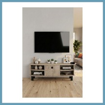Bezos Vienna Tv Sehpası Suntalam Ekru 136x44 Cm Mbt06