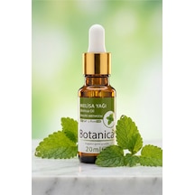 Botanica %100 Saf Melisa Yağı Stres Giderici Rahatlatıcı Doğal Uçucu Aromaterapi Bitkisel Bakım 20 Ml 20 ML