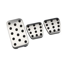 Honda Civic 16-20/crv 17-20/accord 14-18 Uyumlu Kaydırmaz Metal Manuel Pedal Seti 3 Prc