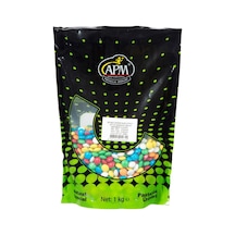 Apm Renkli Kokolin Draje 1 Kg Bonıbon - Pastacılık Süsleme 5'li Avantaj Paketi - 5 Adet Tarı