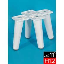 Brat'a Zoriny Eğimli Ahşap Mobilya Destekleri 334592265 Soğuk Beyaz