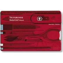Victorinox Kamp 0.7100.T Swisscard Classic Ruby Kırmızı - Siyah