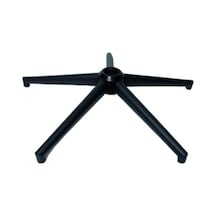 Fullreyon Full Reyon Metal Siyah Konik Yıldız Ayak Lüx Ofis Koltuğu Ayağı