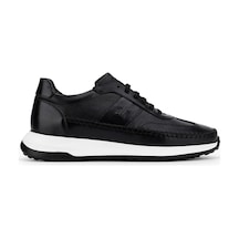 Tamer Tanca Erkek Hakiki Deri Siyah Sneakers & Spor Ayakkabı 1203 293 Erk Ayk Sk26-27 Sıyah Dr