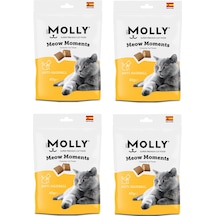 Molly Meow Moments Anti Hairball Tüy Yumağı Önleyici Kedi Ödül Maması 60 G X 4 Adet