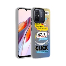 Xiaomi Redmi 12c Kılıf Vibe Desenli Kamera Yükseltili Mat Parmak İzi Tutmayan Silikon Pazarplus Kelimeler