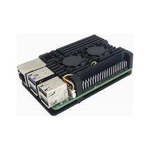 Raspberry Pi 5 Fanlı Alüminyum Muhafaza Kutusu