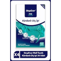 Well Tooth Kürdanlı Diş İpi 50 Adet X5