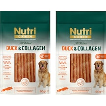 Nutri Canin Ördek Etli Ve Kolajenli Tahılsız Köpek Et Ödülü 80 G X 2 Adet