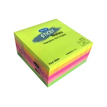 Mas 130000366600 Yapışkanlı Not Kağıdı, Sarı, Turuncu, Açık Pembe, Koyu Pembe, Yeşil