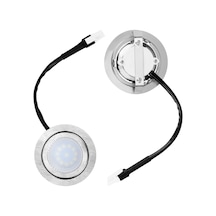 Yifomall Paslanmaz Çelik Davlumbaz Led Aydınlatma Seti, 12v Dc 2 Adet Led Ampul, Davlumbaz Aydınlatma Değişim Parçası