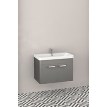 Mauna 80 Cm Alt Modül - Antrasit