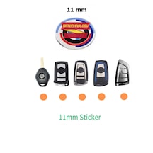 Kumanda Anahtar Logo Arma 11mm 50.yıl Newtypeblue 2 Adet