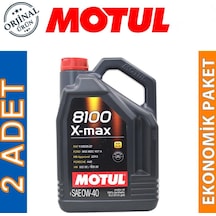 Motul 8100 X-Max 0W-40 Motor Yağı 2 x 5 L