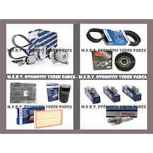 VW Golf 4 1.6 8v AKL BOSCH Komple Bakım Seti Triger Buji Filtre
