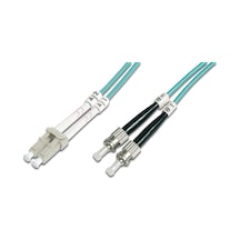 Beek Lc-st Fiber Optik Patch Kablo, Multimode Om 3 50/125 Duplex, 3.0mm, Lszh, 3 Metre -19246