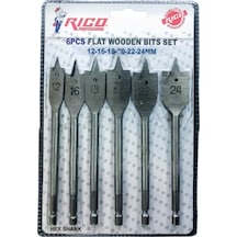 Rico 6 Parça Hex Yaprak Matkap Ucu Takımı Rc1299
