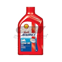 Shell Advance Ax3 20W-50 Mineral Motor Yağı 1 L