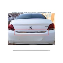 Ebal Otomotiv Peugeot 301 Krom Bagaj Alt Çıtası 2012 Üzeri P.Çelik