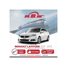 RBW Renault Latitude 2011 - 2015 Ön Muz Silecek Takım
