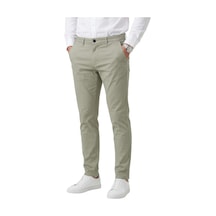 Deepsea Erkek Yeşil Slim Fit Pamuklu Likralı Chino Spor Pantolon 2601745