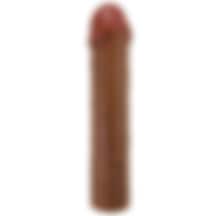 Lilitushop 2,5 Cm Dolgulu Premium Melez Renk Silikon Penis Kılıfı