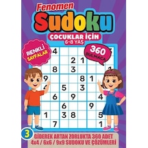 Fenomen Çocuklar İçin Sudoku 6-8 Yaş -3 Diğer