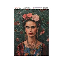 Pirinç Dekopaj Kağıdı 30x42cm Pt-2599 Frida Kahlo