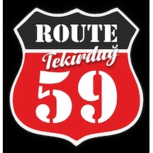 59 Tekirdağ Sticker 10x10 Cmrenkli Sticker